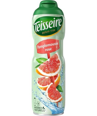 Teisseire Pink Grapefruit Syrup for Refreshing Drinks Cocktails Recyclable Bottle 3x60cl - Buy Online on GoSupps.com
