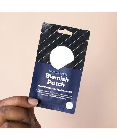 HANHOO Men's Blemish Patch with Aloe Vera, Tea Tree & Bamboo - 36 Count - Buy Online on GoSupps.com