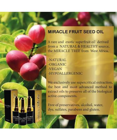 Hair and Scalp Treatment - Miracle Fruit Seed Oil (1.7 oz) | Clinically Proven Repair for Oily & Dry Hair | Ultralight Formula - Buy Online on GoSupps.com