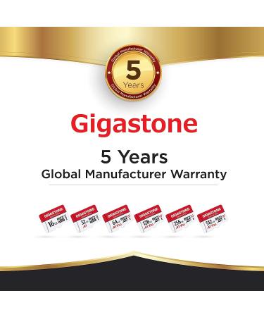 Gigastone 32GB Micro SD Card 5-Pack for Cameras, Wyze Cam, Roku - UHS-I U1 A1 Class 10 - up to 90MB/s with Adapter - Buy Online on GoSupps.com