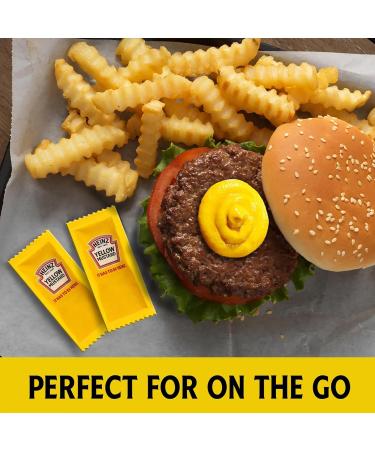 Heinz Ketchup Relish Mustard & Mayonnaise Packets (25 of each) (100 Total) Ultimate Condiment Bundle - Ensemble Ultime de Condiments : Sachets de Ketchup Moutarde & Mayonnaise Heinz and a one of a kind Abstract Art Coaster by PaLiSoL CREATiONS - Buy Online on GoSupps.com