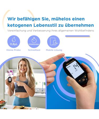 FORA 6 Connect: Bluetooth Multi-Parameter Test Strips (mg/dl) & Ketone Testing - International Shipping - Buy Online on GoSupps.com