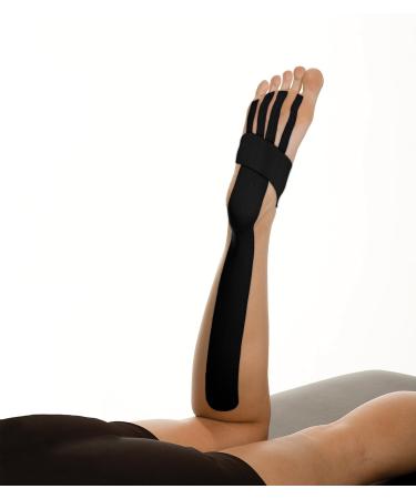 MUELLER Sports Medicine Kinesiology Tape Pre-Cut Strips - Black | Optimal Support for Athletes | International Shipping - Buy Online on GoSupps.com