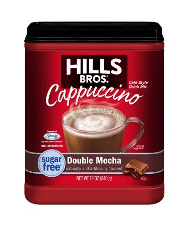 Hills Bros Cappuccino Double Moka Boisson sans sucre 340 g