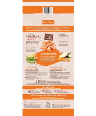 Nature's Variety No Grain - Puppy Medium/Maxi Dog Food - Norwegian Salmon - 12kg - Buy Online on GoSupps.com