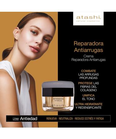Atashi Beauty Set Ritual Hydrate and Repair Redensifying Moisturizing Cream SPF 15 + Anti-Wrinkle Repair Cream SPF 15 With Retinol and Spilanthol 50 50 ml + 50 ml - Buy Online on GoSupps.com