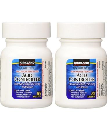 Kirkland Signature Acid Controller 20 mg Famotidine Tablet 340 Tablets