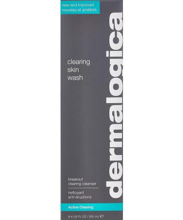Dermalogica Clearing Skin Wash 250ml - Foaming Prebiotic Cleanser for Clear & Radiant Skin Prevents Future Breakouts For Normal Combination And Oily Skin - Buy Online on GoSupps.com