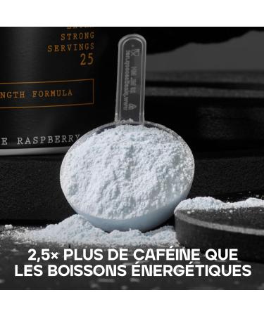 Bulk Dope Max Poudre Pr -Entra nement | 563 g | 25 portions | Haute Teneur en Caf ine 200mg | 5g B ta-Alanine | 3g Cr atine | M lange AAKG & Citrulline | Vitamine B6 | Blue Raspberry Framboise bleue - Buy Online on GoSupps.com