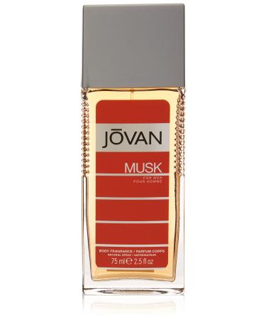 Jovan Musk Men's 2.5-ounce Body Fragrance Spray