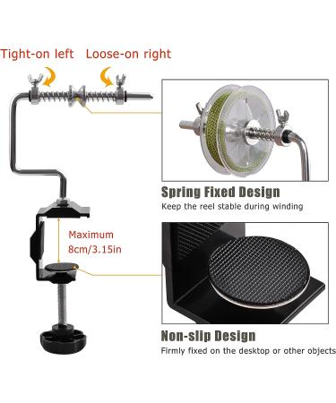 AGOOL Portable Fishing Line Winder Spooler - Adjustable Spinning Reel Spooling Station for Home, Boats - Multifunctional Stable Spooler Machine - Buy Online on GoSupps.com