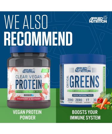 Applied Nutrition Vegan Pro - Vegan Protein Powder Plant Based Supplement (2.1kg - 70 Servings) (Strawberry) Strawberry 2.1 kg (Pack of 1) - Buy Online on GoSupps.com