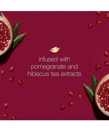 Dove Rejuvenating Pomegranate and Hibiscus Tea Body Wash 22 Fl Oz - Pack of 4 - Buy Online on GoSupps.com