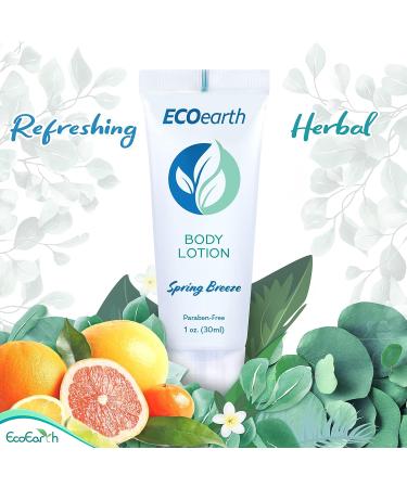 EcoEarth Spring Breeze Soap, Shampoo & Conditioner Set - 1 oz (150 Pieces) | Hotel Travel Size Body Soaps Kit | Refreshing Hospitality Toiletries Bulk - Buy Online on GoSupps.com