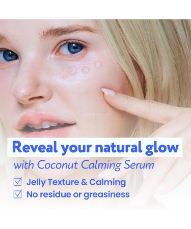 SOONDING Coconut Korean Glass Skin Triple Set - Coconut Jelly Pudding Pore Cleanser (50ml 1.69 fl oz) Water Glow Calming Serum Hydro Barrier Cream Set - Buy Online on GoSupps.com