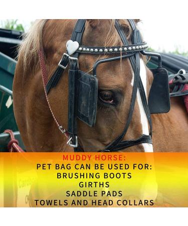 AUXSOUL Pet Laundry Bag - Stops Pet Hair Blocking Washing Machine - Big Size Wash Bag for Dog Cat Horse - Hair Remover Safely - 25.8 x 27.8 (65 x 70cm) - Lake Blue - Buy Online on GoSupps.com