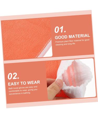 Healeved Shower Bath Gloves & Body Sponge | Premium Loofah Bathing Scrubbers for Ultimate Cleanliness - Buy Online on GoSupps.com