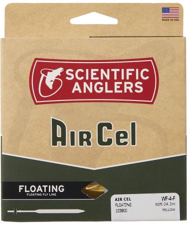 Scientific Anglers Air Cel Floating Line Yellow WF-5-F | Premium Fly Fishing Gear - Buy Online on GoSupps.com