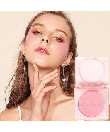 Eyeshadow Blushs Matte Monochrome Blushs Makeup - Natural Low Saturation Rouge Blushs for Brighten Your Face for Prom Wedding Bar Pochy 01 - Buy Online on GoSupps.com