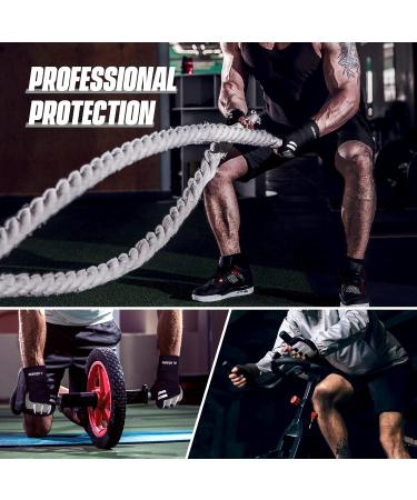 Premium Fitness Gloves for Men & Women | Wrist Protection & Perfect Grip - Ideal for Strength Training Weightlifting Bodybuilding & CrossFit - Gray XL - Buy Online on GoSupps.com