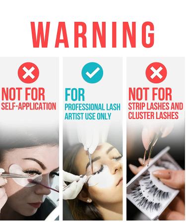 Stacy Lash Extra Strong Evolution Eyelash Extension Glue - 1-2 Sec Drying Time - 8 Weeks Retention - Professional Use Only - Black Adhesive - 0.17 Fl Oz - Buy Online on GoSupps.com