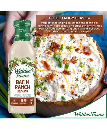 Creamy Bacon Salad Dressing - 355ml - Buy Online on GoSupps.com