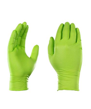 GLOVEWORKS HD Green Nitrile Industrial Disposable Gloves - 8 Mil, Latex-Free, Large, 100 Pack - Buy Online on GoSupps.com