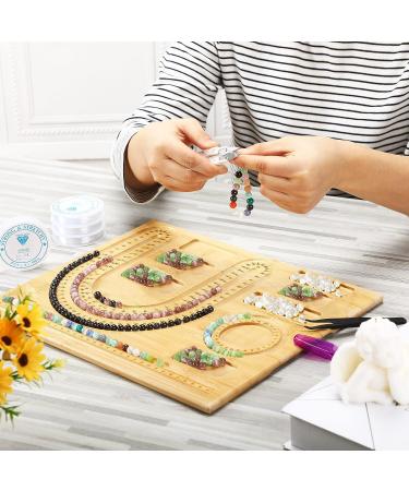 Jutom Bead Design Board and Measuring Mat Set - Craft Supplies for DIY Jewelry Making - Buy Online on GoSupps.com
