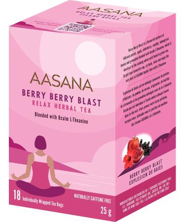 AASANA Relax Herbal Tea 18 Tea Bags 25g