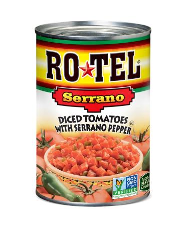 RO-TEL Diced Tomatos with Serrano, Keto Friendly
