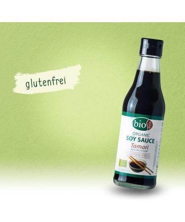  Bioasia BIOASIA Organic Tamari Soy Sauce naturally brewed without additives gluten-free (1 x 250 ml) - Buy Online on GoSupps.com