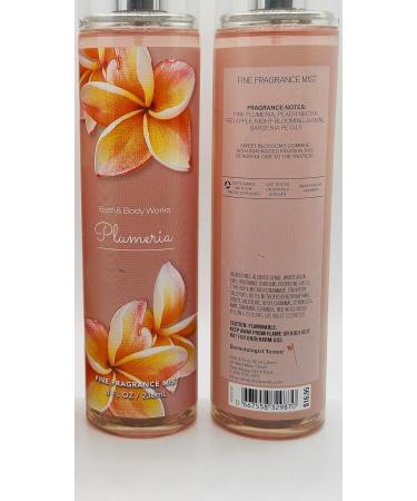 Bath and Body Works (2) Plumeria Fine Fragrance Mists-8 oz. Bottles - Buy Online on GoSupps.com