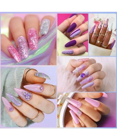 Skymore Nail Set - Gel Nail Extension with UV Color Gel & Overlack | 15ml Nude Nail Starter Kit for Easy Nail Art - Buy Online on GoSupps.com