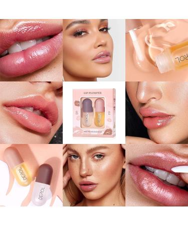 Lip Plumper Set - Angmile Natural Lip Plumping Gloss for Extreme Lip Care & Hydration - Buy Online on GoSupps.com