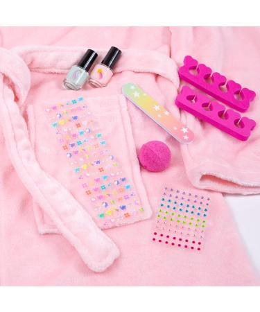 So Magical Bath Set | Shower & Spa Kit for Teens & Girls | Plush Robe Nail Polish & More | International Shipping - Buy Online on GoSupps.com