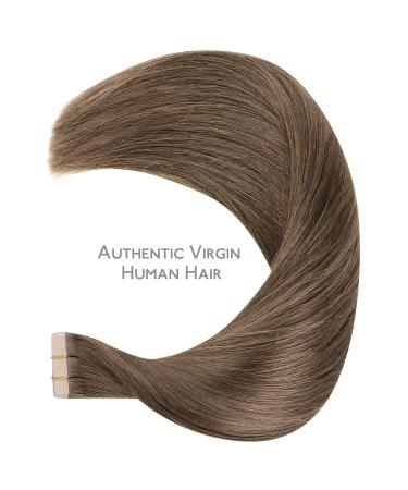 Buy If-Salt Tape Extensions Real Hair - 10pcs Bright Ash Brown 20g 30cm Invisible Smooth Hair Extensions for Girls  - Buy Online on GoSupps.com