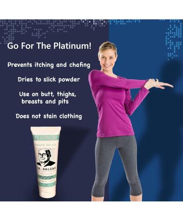 Dr. Balzax Platinum - Ultimate Anti-Chafing Cream for Crotch Pits & Breasts | Prevent Thigh Chafing & Irritation - Buy Online on GoSupps.com