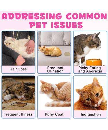 Liquid Collagen for Cats - Shiny Coat & Healthy Skin Joint & Digestive Support - Salmon Flavor 60ml - Buy Online on GoSupps.com