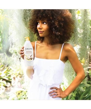 Jergens Shea Butter Lotion 8 oz - Deep Moisturizing & Nourishing Skin Care | International Shipping Available - Buy Online on GoSupps.com