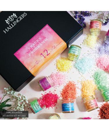Hallingers Women's Wellness Program - 12 Salz Gift Set with Totes | Ideal Mother s Day & Father's Day Gift | Celebrate New Beginnings & Self-Care - Buy Online on GoSupps.com