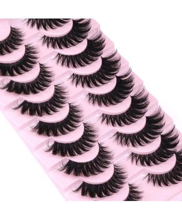 Mink Lashes Fluffy 16mm 5D Cat Eye False Eyelashes - Zegaine 9 Pairs Juno - Buy Online on GoSupps.com