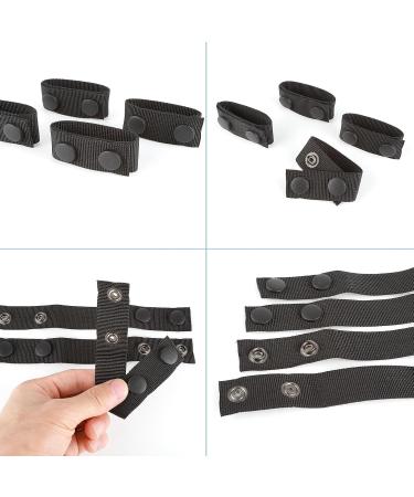 4-Pack Nylon Duty Belt Keepers - Elastic Belt Holder for 2 & 2.25 Safety Belts | Tactical Police & Military Accessories - Buy Online on GoSupps.com