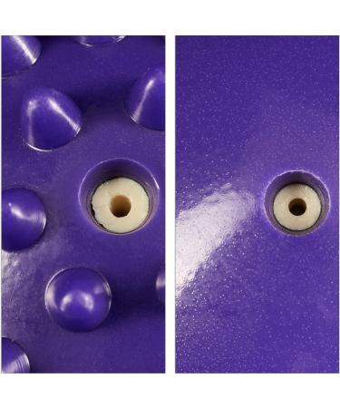 Relaxdays Unisex Massage Ball Set - Smooth & Knobbed Water-Filled Fascia Balls for Self-Massage - 6.5 & 7 cm - Purple Violet - Buy Online on GoSupps.com