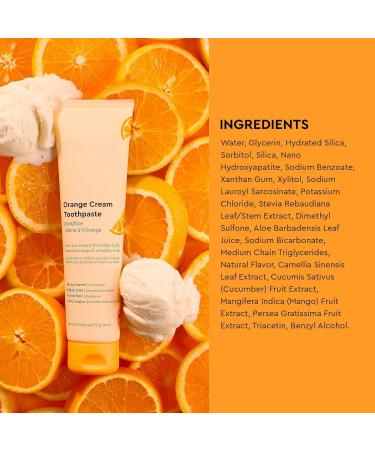 Nano Fluoride Free Toothpaste - Nano Hydroxyapatite to Remineralize and Whiten Sensitive Teeth - Dentist Recommended for Adults Children and Gum Protection - Buy Online on GoSupps.com