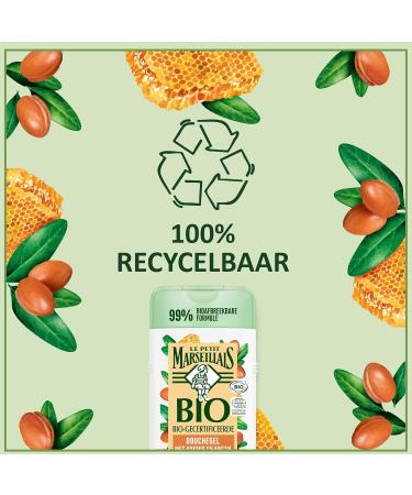  Le Petit Marseillais Le Petit Marseillais Certified Organic Shower Cream with Argan Honey (250 ml) pH neutral shower gel with a mild pleasant fragrance moisturizes and refreshes - Buy Online on GoSupps.com