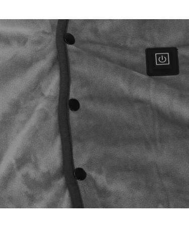 Portable USB Heating Scarf - Adjustable Temperature Plush Scarf for Home Camping & Neck Relief - Buy Online on GoSupps.com