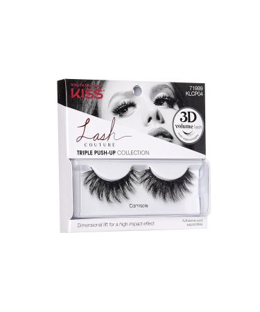 KISS Lash Couture Triple Push Up Collection - 3D Volume False Eyelashes | Reusable Multi-Angle Design Style Camisole | Shop Internationally - Buy Online on GoSupps.com