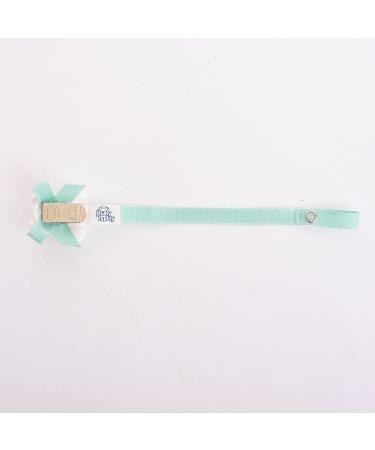 Bear Pacifier Holder Clip for Baby Boys & Girls | Paci Teether Toy Attachment | Cream, 1 Pack - Baby Must-Have - Buy Online on GoSupps.com