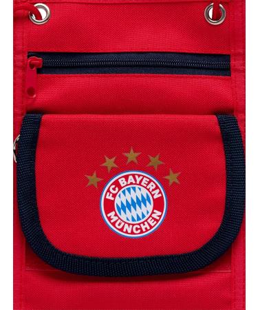 FC Bayern Munich Neck Pouch | Children's Wallet & Purse | Red | International Shipping - Buy Online on GoSupps.com