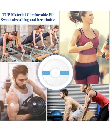 Freestyle Libre Pavement | 100 Waterproof Transparent Plasters for Libre 1 2 & 3 Sensors - Skin-Friendly Sports Solution - Buy Online on GoSupps.com